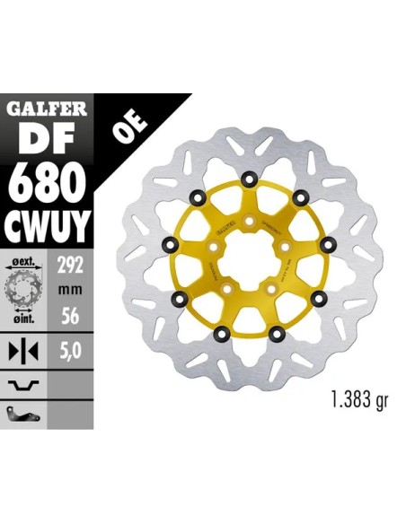 GALFER Bremsscheiben - Detailansicht