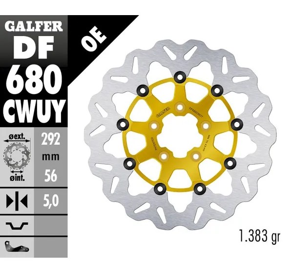 GALFER Bremsscheiben - Detailansicht