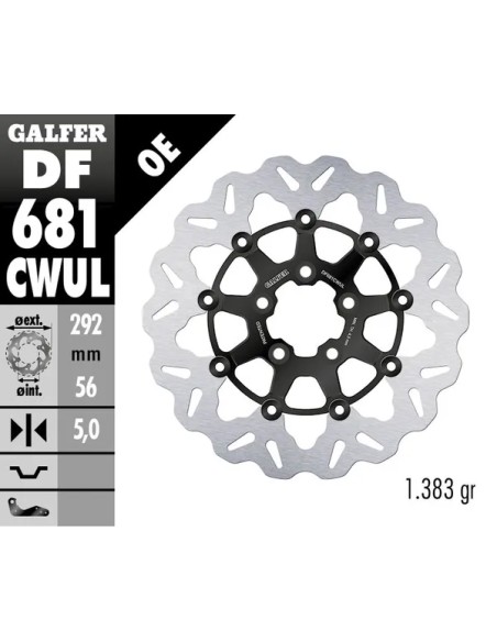 GALFER Bremsscheiben - Detailansicht