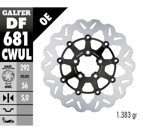 GALFER Bremsscheiben - Detailansicht