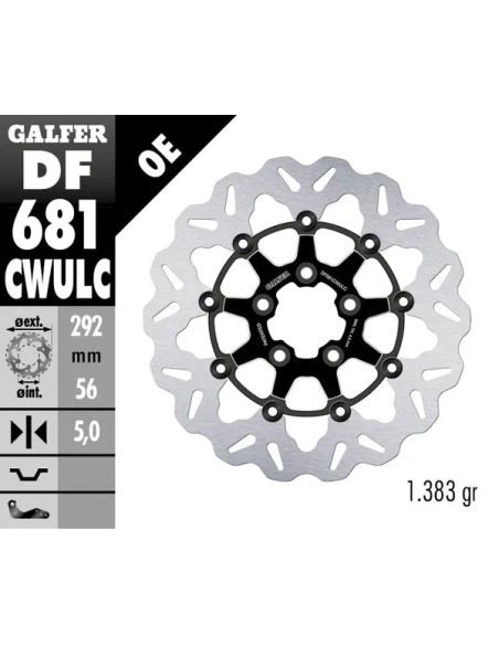 GALFER Bremsscheiben - Detailansicht