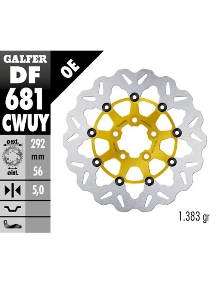 GALFER Bremsscheiben - Detailansicht