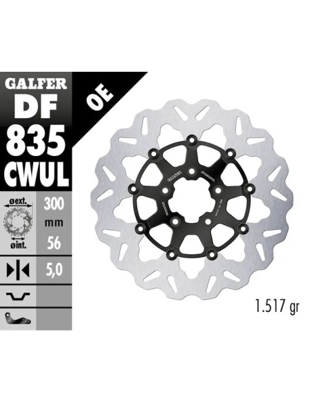 GALFER Bremsscheiben - Detailansicht