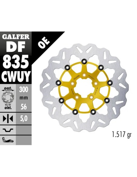 GALFER Bremsscheiben - Detailansicht