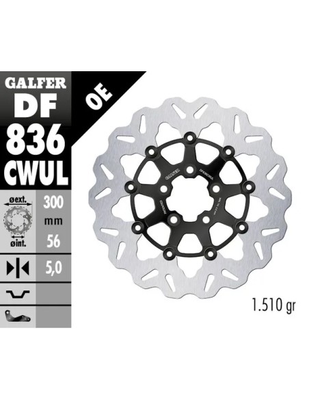 GALFER Bremsscheiben - Detailansicht