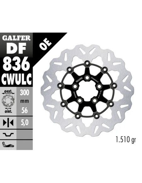 GALFER Bremsscheiben - Detailansicht