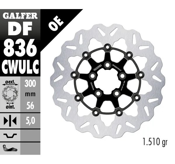 GALFER Bremsscheiben - Detailansicht