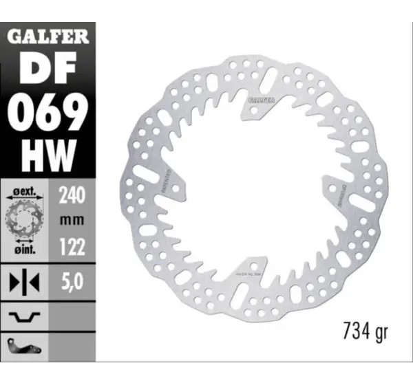 GALFER Bremsscheiben - Detailansicht