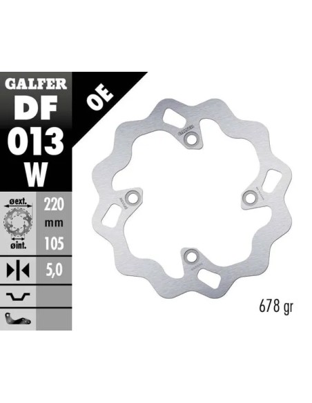 GALFER Bremsscheiben - Detailansicht