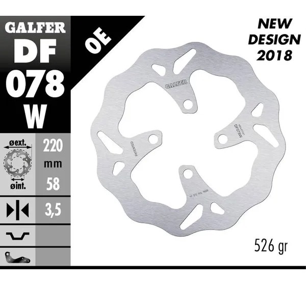 GALFER Bremsscheiben - Detailansicht