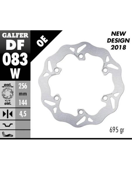 GALFER Bremsscheiben - Detailansicht