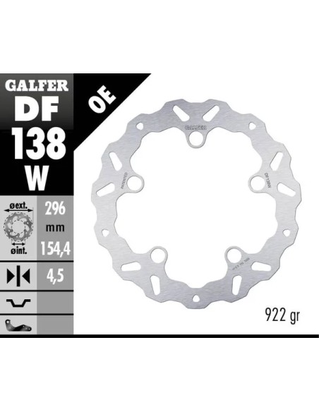 GALFER Bremsscheiben - Detailansicht