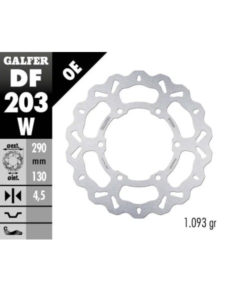 GALFER Bremsscheiben - Detailansicht