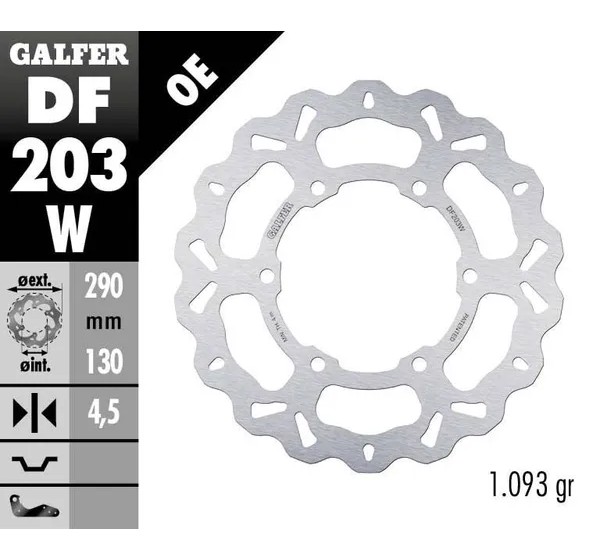 GALFER Bremsscheiben - Detailansicht