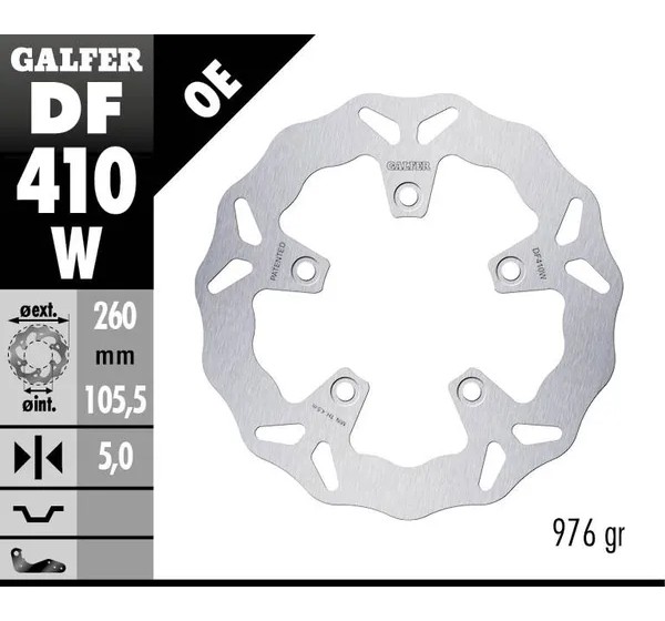 GALFER Bremsscheiben - Detailansicht