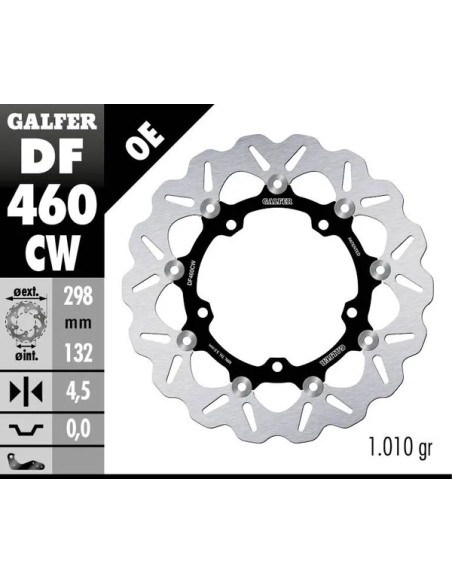GALFER Bremsscheiben - Detailansicht