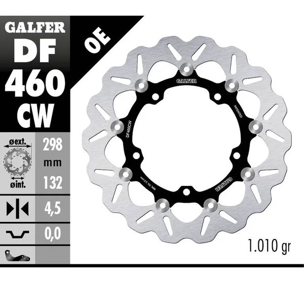 GALFER Bremsscheiben - Detailansicht