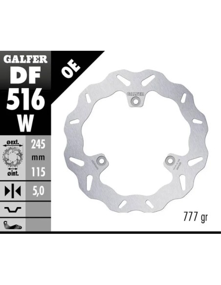 GALFER Bremsscheiben - Detailansicht