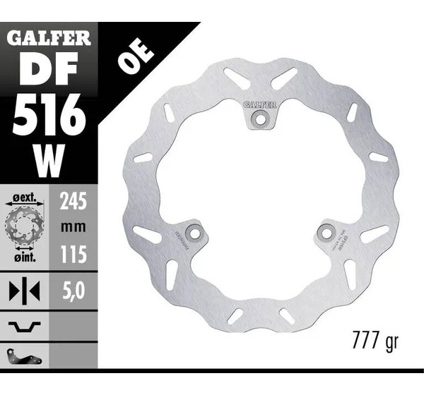 GALFER Bremsscheiben - Detailansicht