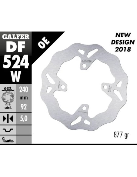 GALFER Bremsscheiben - Detailansicht