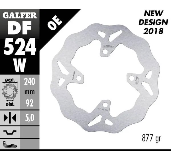 GALFER Bremsscheiben - Detailansicht