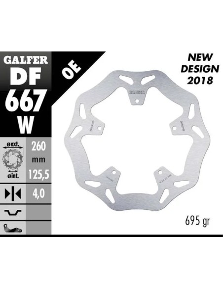 GALFER Bremsscheiben - Detailansicht