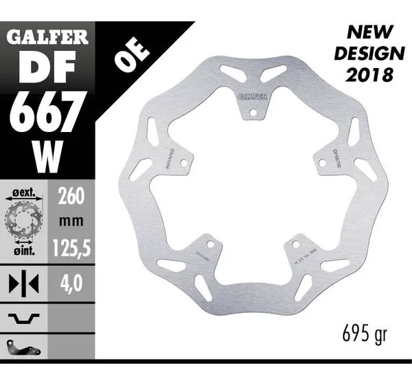 GALFER Bremsscheiben - Detailansicht