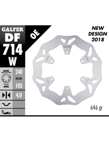 GALFER Bremsscheiben - Detailansicht
