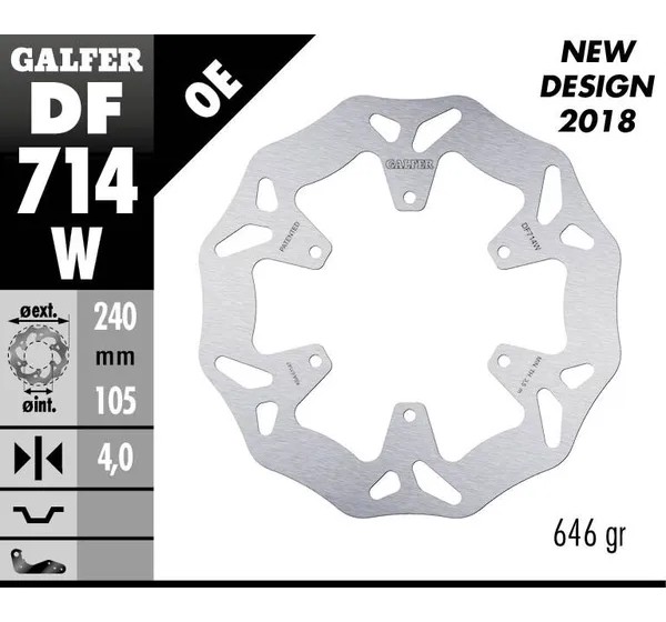 GALFER Bremsscheiben - Detailansicht
