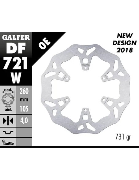 GALFER Bremsscheiben - Detailansicht