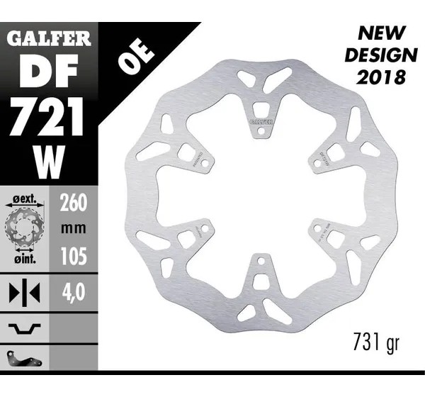 GALFER Bremsscheiben - Detailansicht