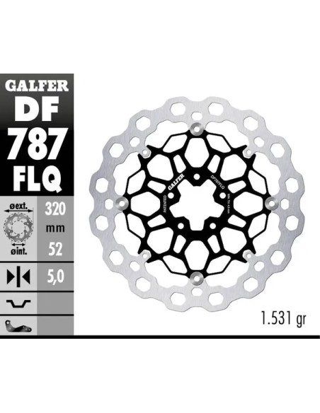 GALFER Bremsscheiben - Detailansicht