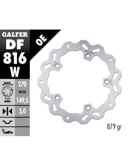 GALFER Bremsscheiben - Detailansicht