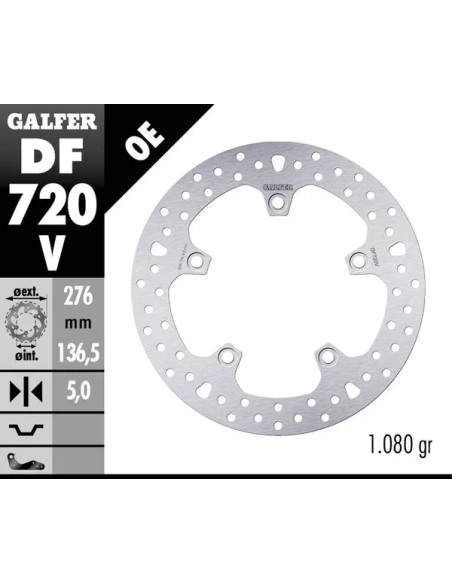 GALFER Bremsscheiben - Detailansicht
