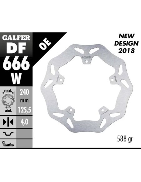 GALFER Bremsscheiben - Detailansicht