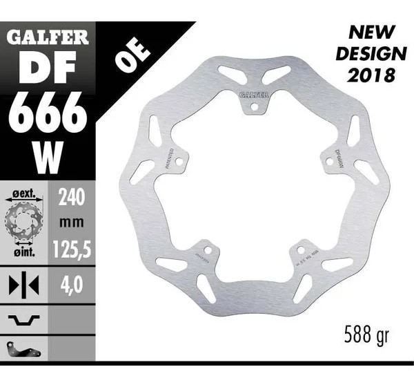 GALFER Bremsscheiben - Detailansicht