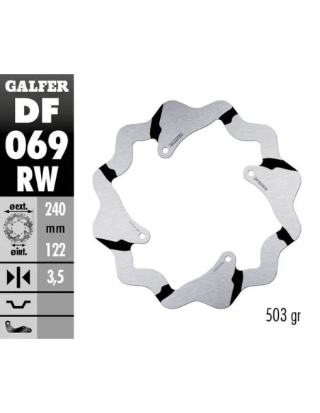 GALFER Bremsscheiben - Detailansicht