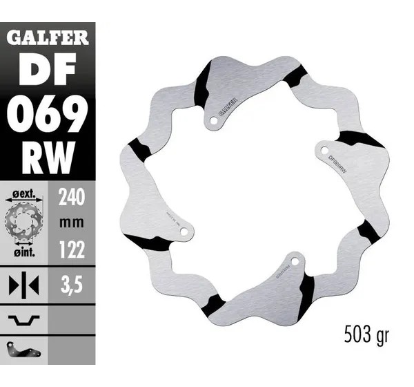GALFER Bremsscheiben - Detailansicht