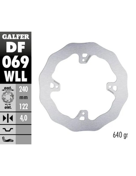 GALFER Bremsscheiben - Detailansicht
