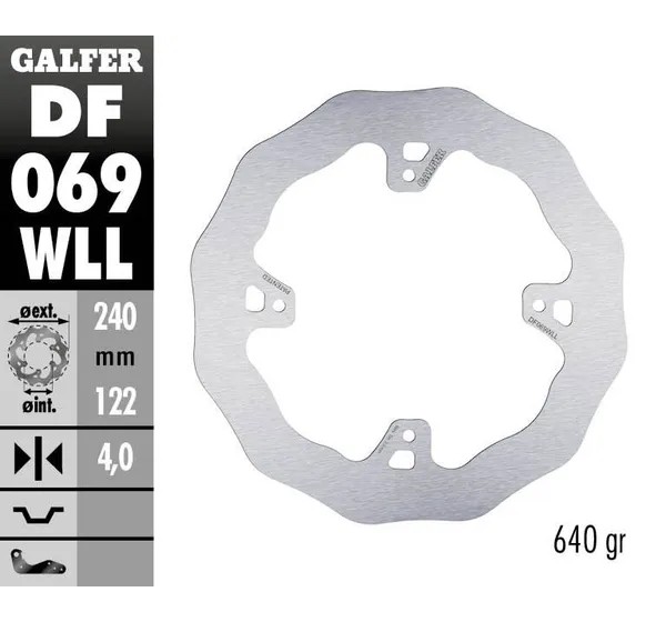 GALFER Bremsscheiben - Detailansicht