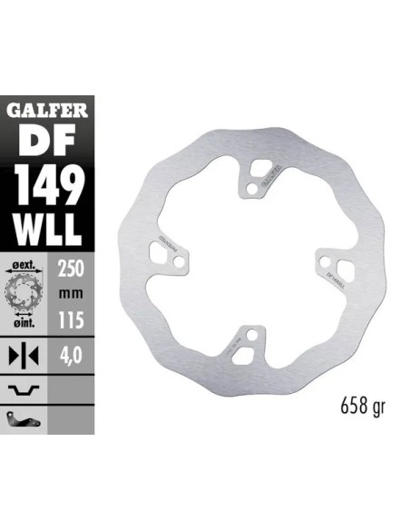 GALFER Bremsscheiben - Detailansicht