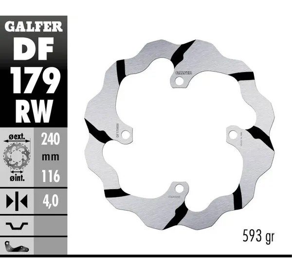 GALFER Bremsscheiben - Detailansicht