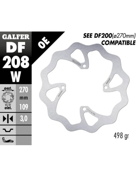 GALFER Bremsscheiben - Detailansicht