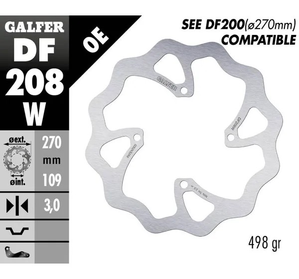 GALFER Bremsscheiben - Detailansicht