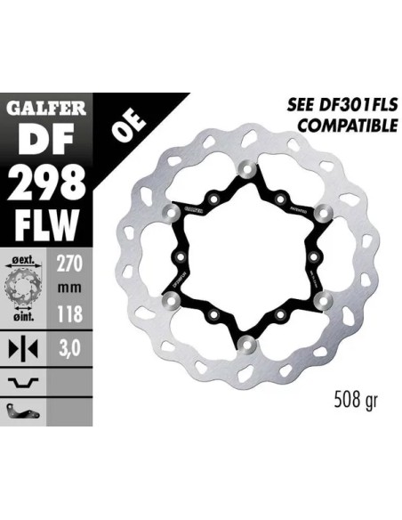 GALFER Bremsscheiben - Detailansicht