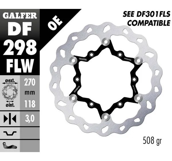 GALFER Bremsscheiben - Detailansicht