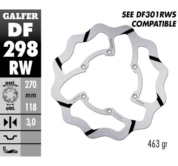 GALFER Bremsscheiben - Detailansicht
