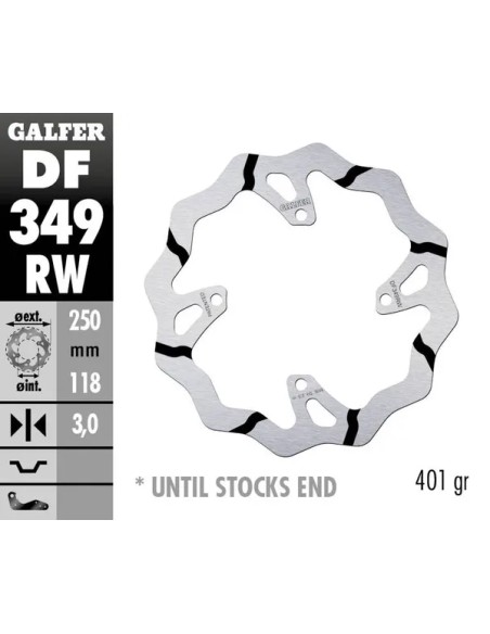 GALFER Bremsscheiben - Detailansicht