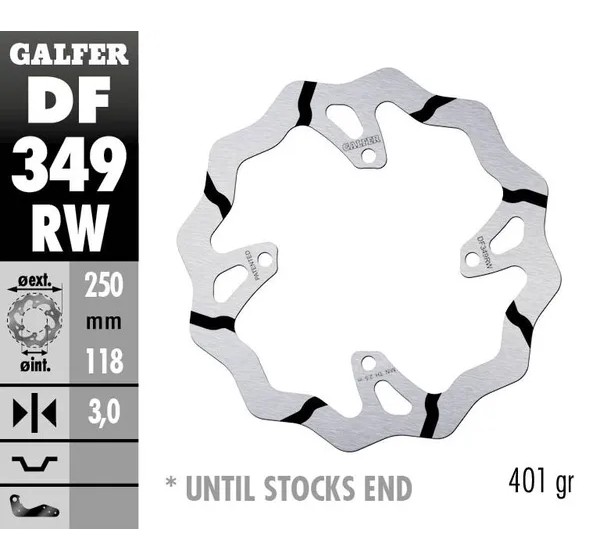 GALFER Bremsscheiben - Detailansicht