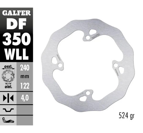 GALFER Bremsscheiben - Detailansicht